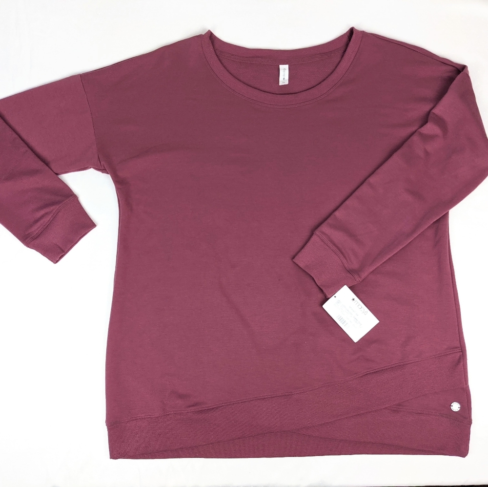 Ideology Round Neck Women’s Plus XXL Knit Sweater NWOT